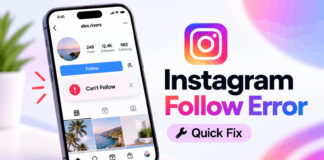 Instagram โYou Canโt Follow Accounts Right Nowโ Error: 14 Fixes Instagram โYou Canโt Follow Accounts Right Nowโ Error: 14 Fixes