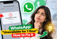 How to Fix WhatsApp “Unavailable for 1 Hour” Verification Error How to Fix WhatsApp “Unavailable for 1 Hour” Verification Error
