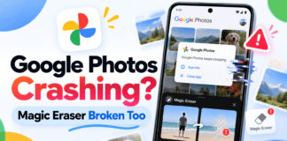 Google Photos Crashing After the v7.97.0 Update? Magic Eraser Broken Too Google Photos Crashing After the v7.97.0 Update? Magic Eraser Broken Too
