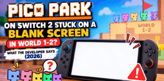 Pico Park on Switch 2 Stuck on a Blank Screen in World 1-2? What the Developer Says PICO PARK Switch 2 White Screen in World 1-2