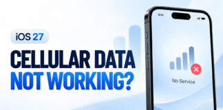 Cellular Data Not Working After iOS 27 Update? 12 Fixes Cellular Data Not Working After iOS 27 Update? 12 Fixes