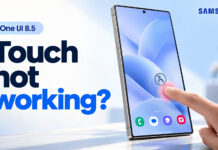 Samsung Touchscreen Not Working After One UI 8.5 Update? How to Fix It Samsung Touchscreen Not Working After One UI 8.5 Update? How to Fix It